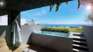 houses for sale Cyclades islands, Santorini, Pyrgos, Greece